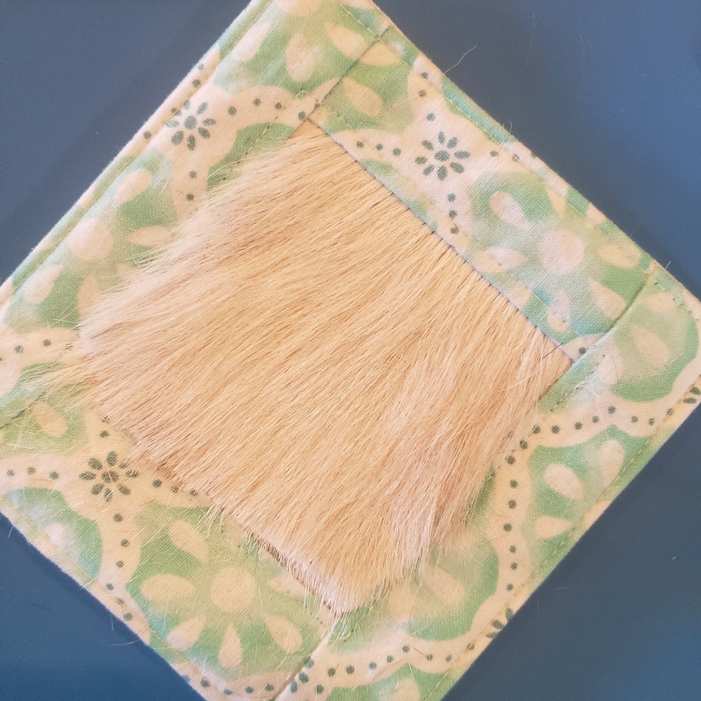 Cowhide mugrugs